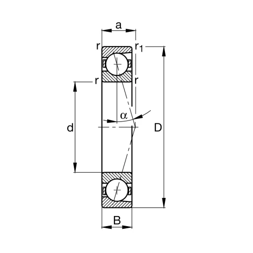 B7036-E-T-P4S-UL bearing B7036-E-T-P4S-UL bearing